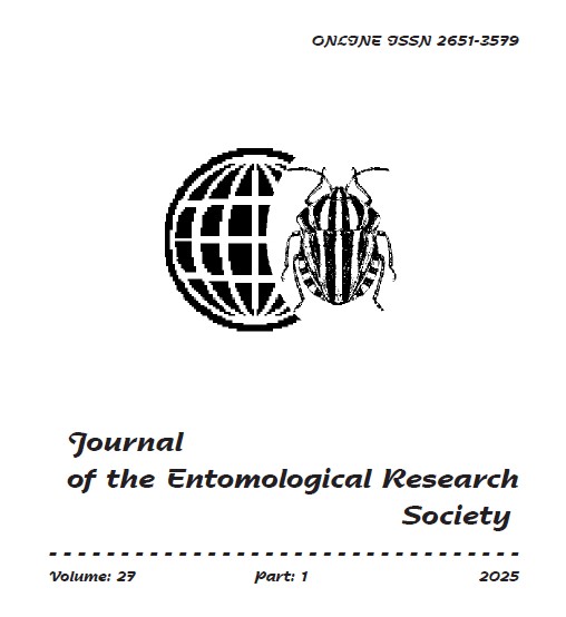 					View Vol. 27 No. 1 (2025):  Journal of the Entomological Research Society
				